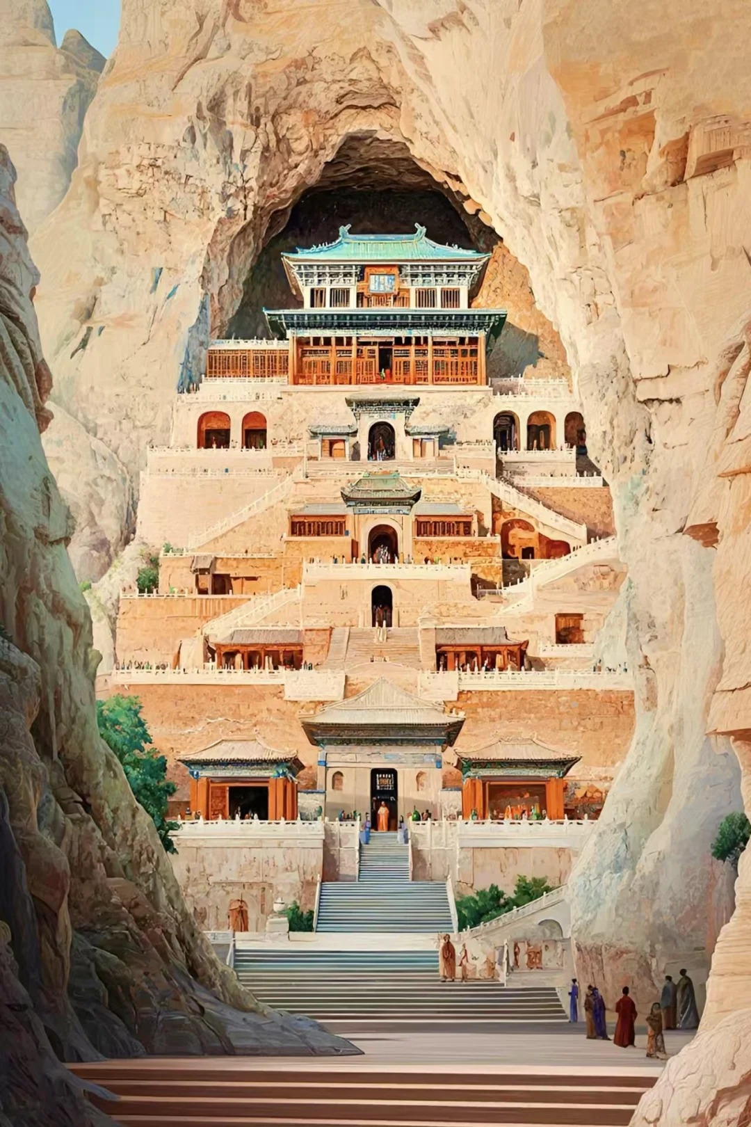 探索敦煌的历史魅力，甘青环线必打卡🏛️_1_东晋会玩的陈茵_荒野-西北-国庆特辑-来自52tours 我爱旅游网